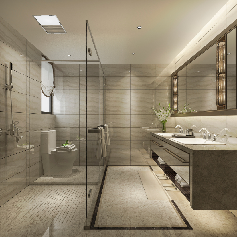 Custom Glass Shower Installation