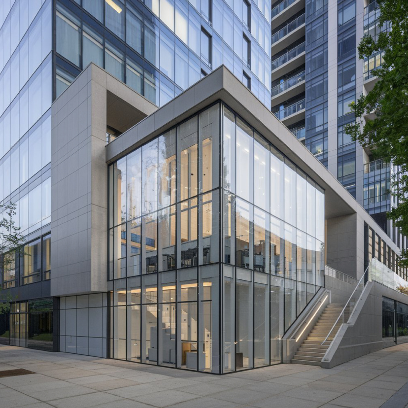 Office Glass Walls by Custom Glass LA